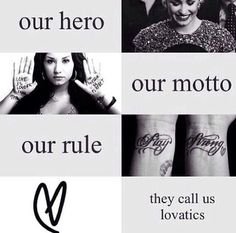 number 1 lovatic. here if anyone wants to talk