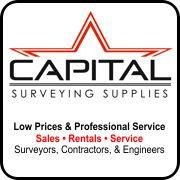 Come to Capital Surveying Supplies, for low prices on surveying and construction equipment. With a low overhead, we are able to keep prices lower than most comp