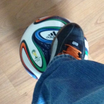 Amo el futbol.