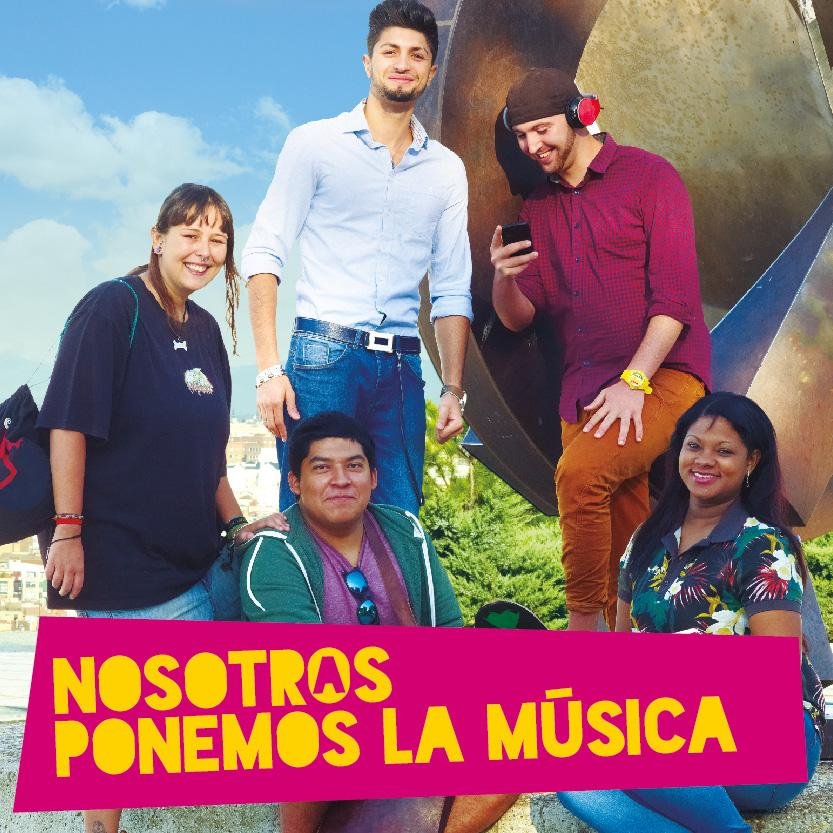 Iniciativa de Cruz Roja Española, Cáritas y Fundación Secretariado Gitano para ayudar a jóvenes en riesgo de exclusión mejorar su futuro #ponemoslamusica