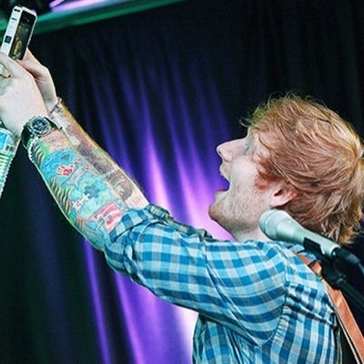 Ed sheeran is my light in the dark