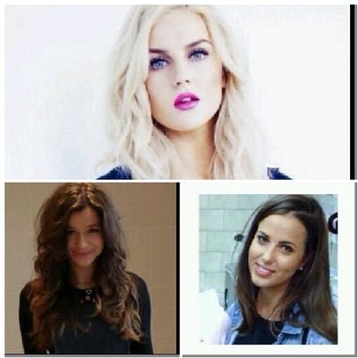 Sophiam (@sophia_xxox @Real_Liam_Payne) Zerrie (@zaynmalik Perrie @LittleMix) Elounor (@Louis_Tomlinson @EleanorJCalder) @LittleMix  Perrie,Jesy,Leigh-Anne,Jade