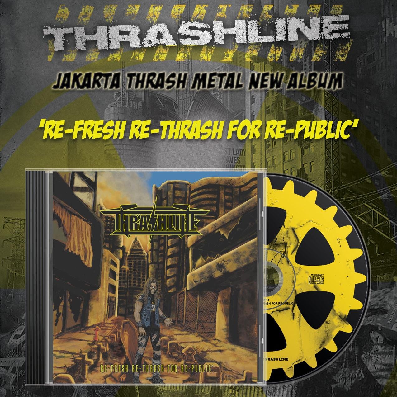 1st EP: Kontrol Sosial | 2014 New Album: Re-Fresh Re-Thrash For Re-Public | Support ThrashMetal Attitude #sampahmasyarakat | Booking: DM @thrashline