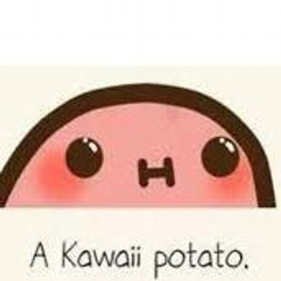 Potato kawaii is what a what does