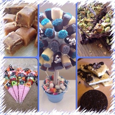 A B Candies create specialty sweet decorations for all occasions! Ideal for table decorations and gifts. They are a perfect alternative to flowers.
