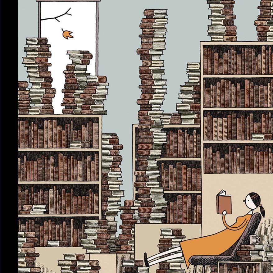 La cura ad ogni disturbo non si trova di sicuro tra le pagine di un libro, ma la sua spiegazione sì
(Profile art by @tomgauld)