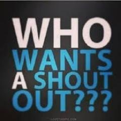 This is the best #SHOUTOUT page . My other page got full so I had to make another. Do you want a Shoutout? Let us know and we will do as many as possible!