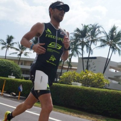 A team member of RAAMIN4charity racing across America in June