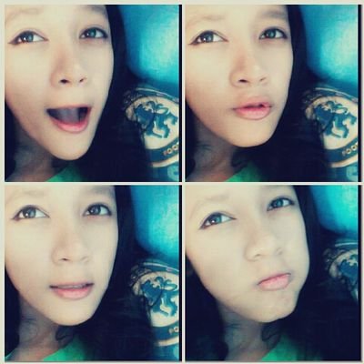 Bahagia itu bukan ditunggu tp dicari :).
Gantungkan smua mimpi2, cita2 dan keinginanmu di 5 cm dr kening.