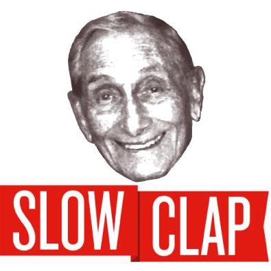 SlowClapInc's profile picture. Slow Clap Worthy Content by Josh Shultz @shultzjosh & Ethan Cole @Ethan_Cole22 My 90-Year-Old Roommate, watch season 2 @CBCComedy https://t.co/CoBELNFFNh