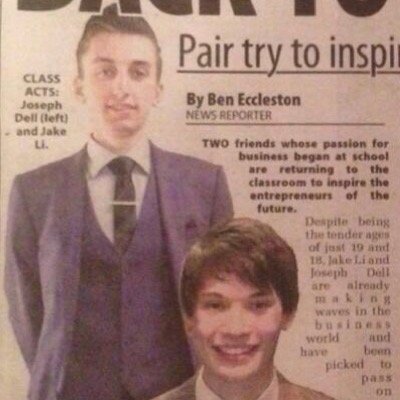 Jake Li and Joseph Dell|So called 'Double Act' Presenters|YE Ambassadors and Board Members|@SchoolSpeakers|Views are our own|