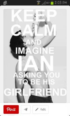 I love you if your name is Ian somerhalder,taylor swift or joseph morgan.                                                                      Y.O.L.O