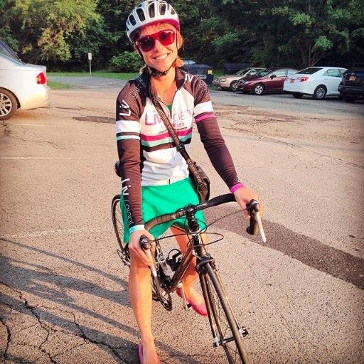 Pro mountain biker for the Bike Like a Girl