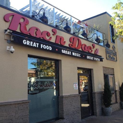 Join us at Roc'n Docs for the best live music in Port Credit. With great food, great friends & the sunniest roof top patio in Mississauga! check our website!