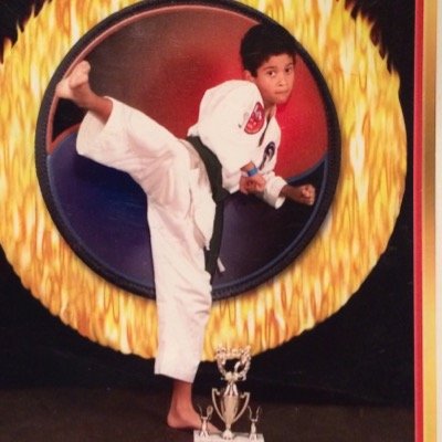 HCManney's profile picture. Karate white belt at the age of 19