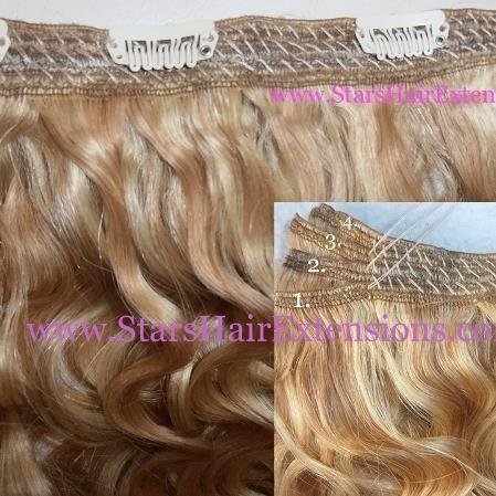 RemyHairShop's profile picture. Instagram: @TheHairExtensionsShop.
100% REMY Human Hair
one THICK clip-in PIECE of Real Hair