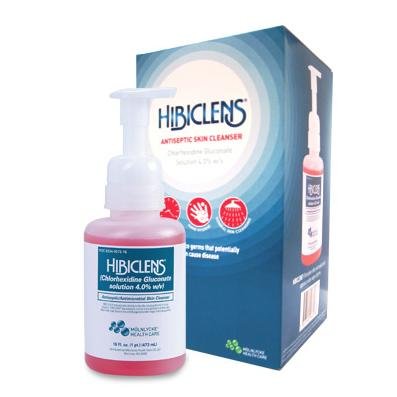 HIBICLENS is an antiseptic skin cleanser that kills germs on contact and can continue working for up to 24 hours. For Twitter disclaimer click link below.
