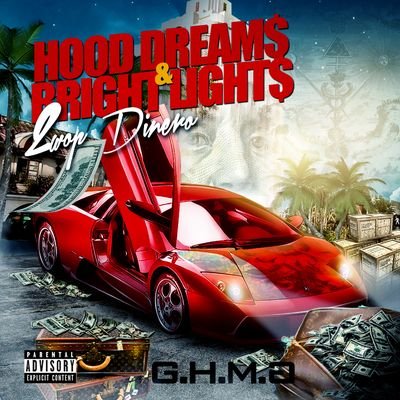 Hip Hop Artist; Label GrindHardMuzikGroup  CEO Album Coming SooN @2wop 
 HoodDreams&BrightLights The Mixtape Drop 2016