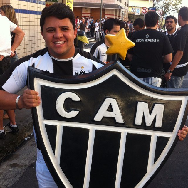 Torcedor alucinado pelo Clube Atletico Mineiro - Galo Forte Vingador BH/MG