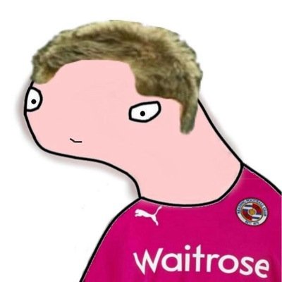 denish keuper fur reading fc | not affilated with Mikkel Andersen  or reading fc | uriginul toon