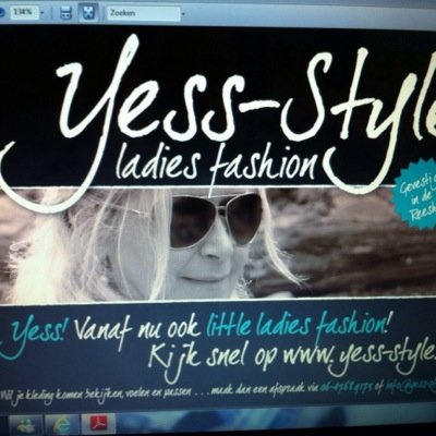 Ladies fashion Yess-style. webshop met een betaalbaar karakter en een ver gaande service. Bestellen vanuit uw luie stoel bij damesmode yess-style