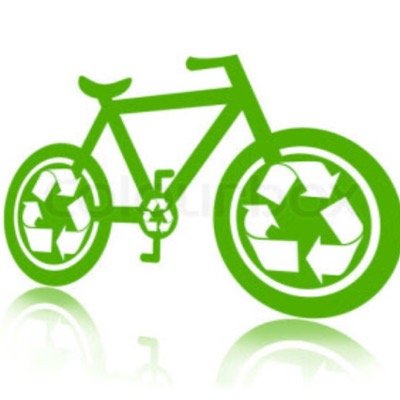 Go green, Go cycling.