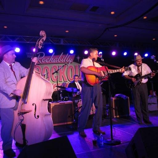 We're a Rockabilly/Western/Hillbilly/R 'n' R, Rhythm Bomb Recording Artist  out of D-town L.A.!!!