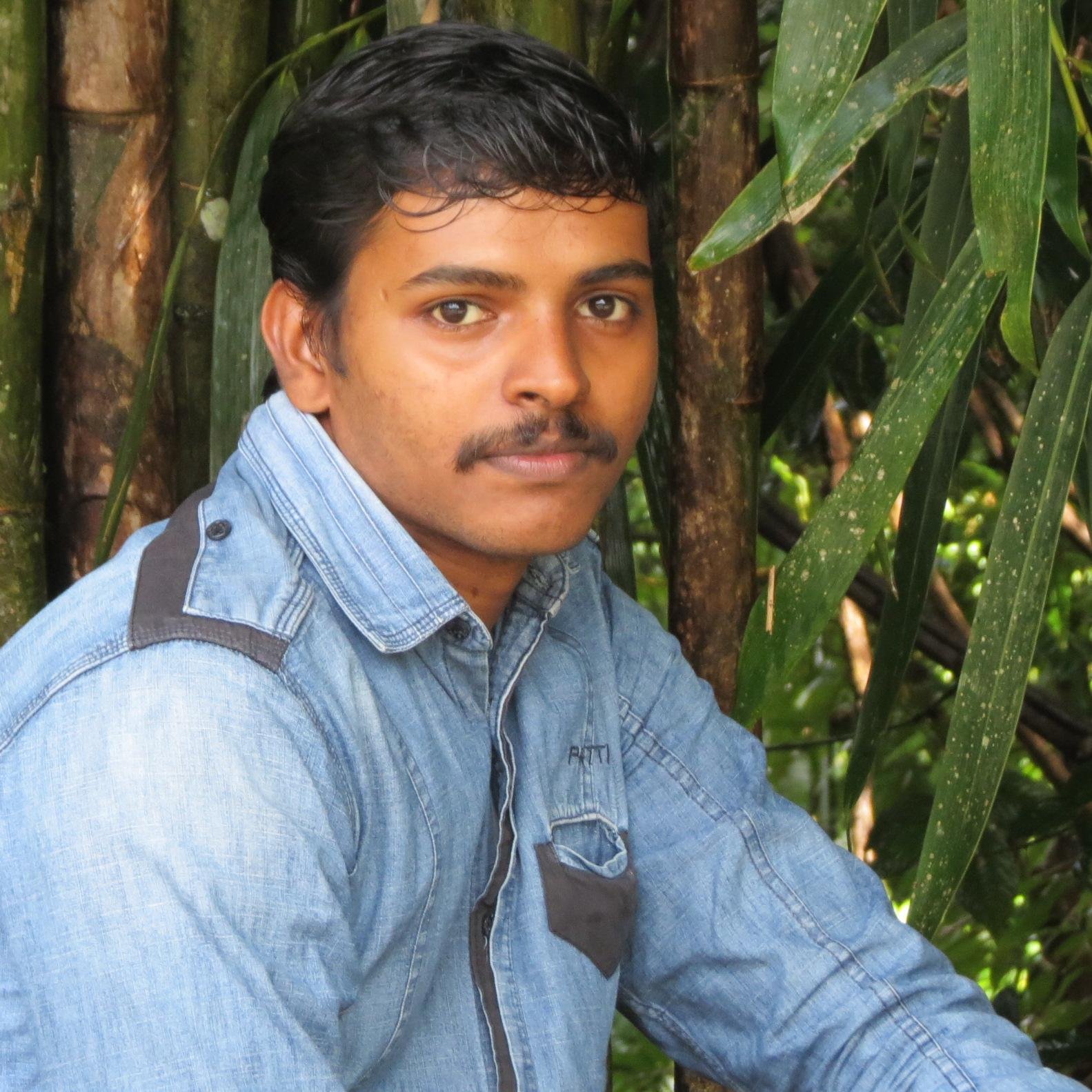 graduate from madappally govnt college.......   very simple man....