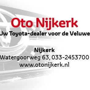 Otonijkerk's profile picture. Oto Nijkerk is opgericht in 1988 en is sinds 1993 officieel Toyota dealer. Een professioneel familiebedrijf waar het allemaal draait om 'ouderwetse'service!