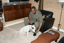 I am a former Military Police Working Dog trainer and handler with 15 years experience breeding high performance dogs