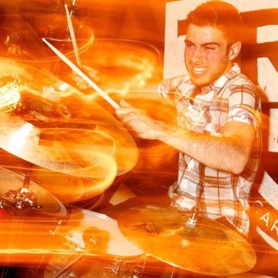Drummer. “no music, no life.”