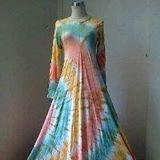 All about crafts here.. Pekalongan Batik, Tie dye dress and uniQue brooch #SRUDUKFOLLOW