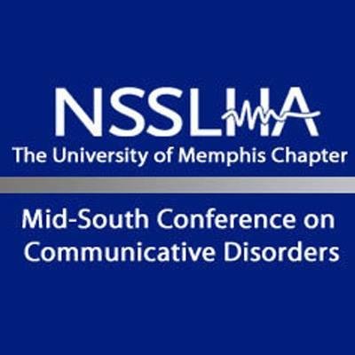 The Mid-South Conference on Communicative Disorders hosted by the U of Memphis School of CSD is the oldest and largest student-run conference in the country.