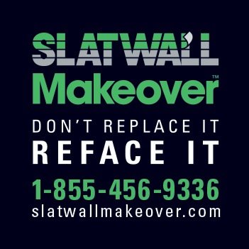 Does your store have old, discolored, out of date slatwall? Instead of replacing your slatwall, reface it with Slatwall Makeover!