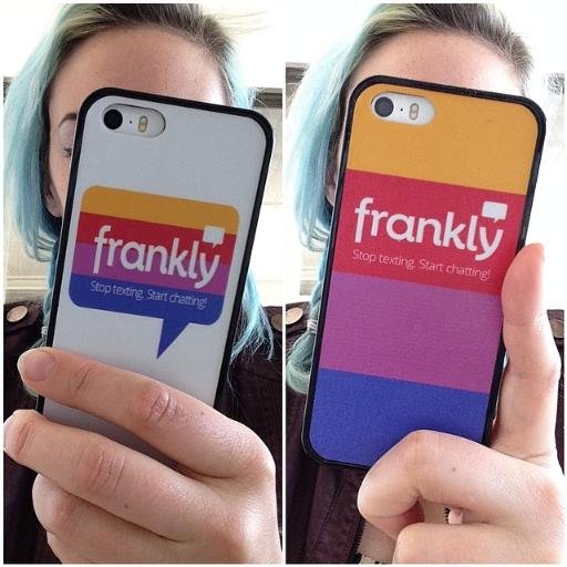 The @Frankly_Inc Showcase Chat App. It's the best place to talk with your friends without getting caught! Download here: http://t.co/Mdtt2tcouc