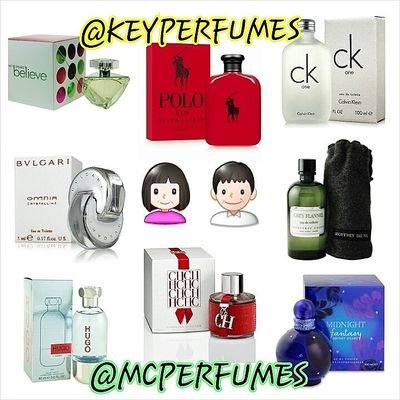 VENTA DE PERFUMES PARA DAMA Y CABALLERO 100% ORIGINALES Y A EXCELENTES PRECIOS.. INSTAGRAM: @KEYPERFUMES