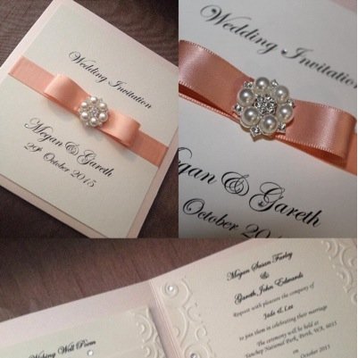 Wedding Invitation Creations, Handmade bespoke wedding invitations and matching wedding stationery to suit all themes. Horndean, Hampshire, UK