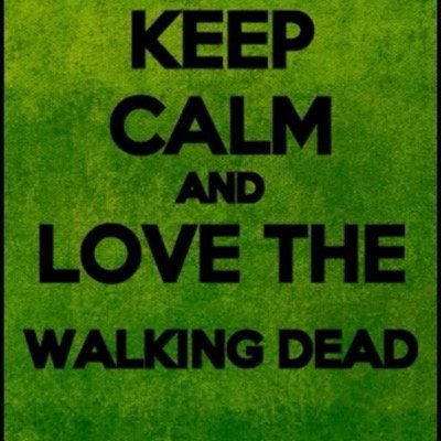 Hey. walking dead is my life so if your a fan and wanna talk about it follow me. btw unless you mention TWD in your account i may not follow you back.