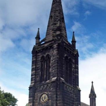 Holy Trinity is a Church of England (Anglican) parish church in the ancient parish of Bickerstaffe in Lancashire.