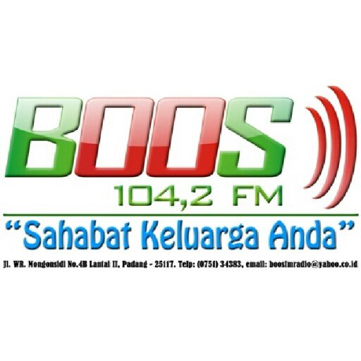 | 104,2 BOOS FM | Sahabat Keluarga Anda | SMS/TLP : 0811-669-1042 / 0751-39365 | CP : Station Manager (081243534228) |