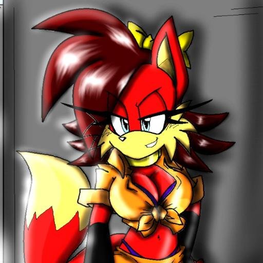 Fiona the fox. The red Vixen that's always causing trouble. Former Suppression member.