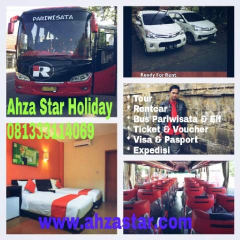 AHZA STAR TRANS HOLIDAY||Melayani Paket Wisata, Persewaan Mobil,Elf & Bus Pariwisata, Umroh & Haji Plus || Telp : (031) 3739 3241 || 081333114069 / 089617459889
