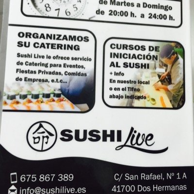 Come Sano,come en SushiLive!!!