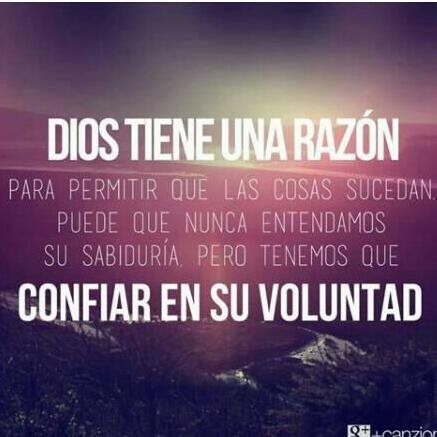 Un dia a la vez como si fuera el ultimo*-*...I love U God♥...