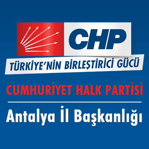 Cumhuriyet Halk Partisi
Antalya İl Başkanlığı Resmi Twitter hesabıdır.