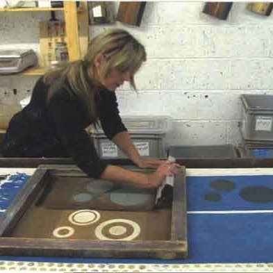 Fiona McIntosh-printed textile designer, loves making ceramics & co-owner of Concrete Wardrobe