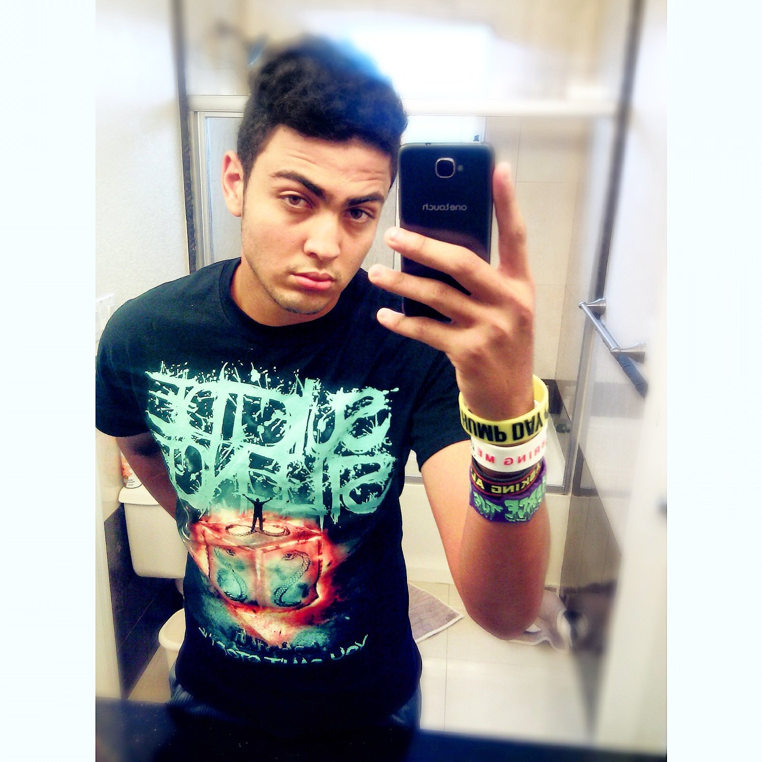 Gamer.  Bands and anime are all I live
Sometimes