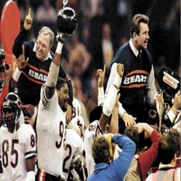 #NFL Chicago Bears #Superbowl XX | All Sports Community Service Mentor Museum #WeaponsOfLove #RootToFruit
