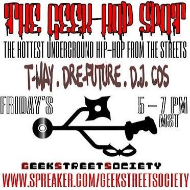 2 HR. SHOW DEDICATED TO EVERYTHING UNDERGROUND HIP-HOP ONLY ON GSS RADIO! ARTISTS SUBMIT YOUR BIO PIC CONTACT INFO AND MUSIC IN ATTACHMENT FORM MP3S TO GSSUNDER