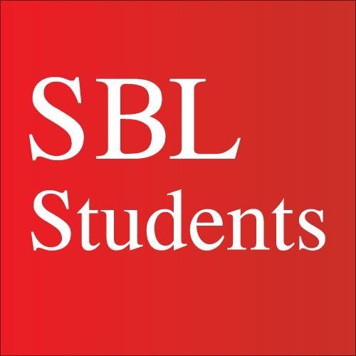 Tweets by the Students in the Profession Committee. As per SBL policy, this is an unofficial social media account and is not moderated or administered by SBL.